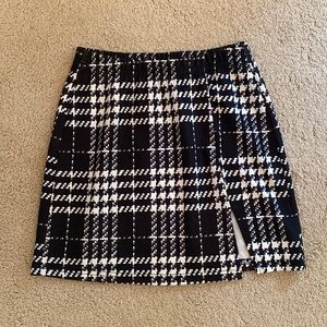 Fancy skirt with a slit